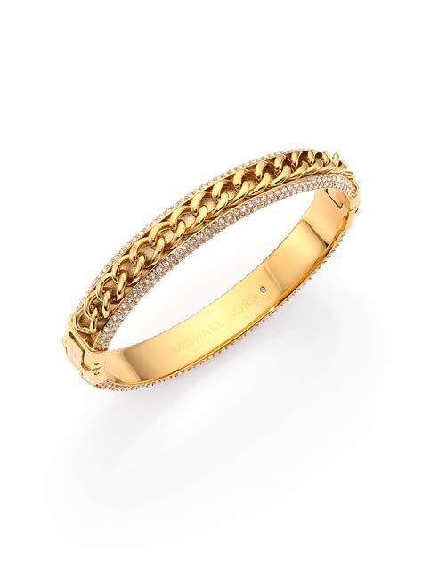 michael kors frozen bangle|Michael Kors bracelet on sale.